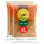 Iyer's Ready to Fry Pani Puri Papad 150 g (Buy 1 Get 1 Free)