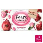 Pears Natural Pomegranate Soap 125 g (Pack of 3)