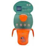Mee Mee Orange 2 In 1 Spout and Straw Sipper Cup 210 ml