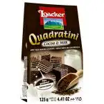 Loacker Quadratini Cocoa & Milk Wafer Cookies 125 g