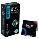 Skore Zig Zag Condoms 10 pcs