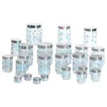 Steelo Selo Assorted colour Plastic Container Set (24 pcs)