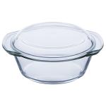 Roxx Round Borosilicate Casserole 1 L