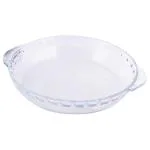 Roxx Round Borosilicate Glass Serving Dish 1 L