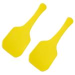 Iveo Octa Solid Yellow Melamine Rice Spoon 7 cm (Set of 2)