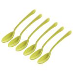 Iveo Solid Green Melamine Tea Spoon 18 cm (Set of 6)