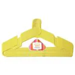 All Time Yellow Plastic Hanger (Set of 12)