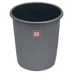 All Time Silver Plastic Dustbin 7 L