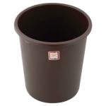 All Time Coffee Brown Waste Paper Plastic Basket 7 L