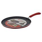 Bergner Belini Red Round Concave Granite Coated Tawa 28 cm (BG-31251-RD)