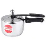 Vinod Stainless Steel Sandwich Bottom Pressure Cooker with Inner Lid 3 L