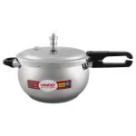 Vinod Round SAS Handi Pressure Cooker 5.5 L with Outer Lid
