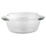 Iveo MicroWare Borosilicate Casserole with Lid 1 L
