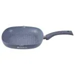 Wonderchef Granite Grey Non-Stick Aluminium Grill Pan 24 cm