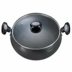 Prestige Lifetime Black Hard Anodised Induction Base Sauce Pan 5.7 L
