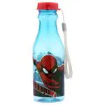 Marvel Spiderman Blue and Red Plastic Bottle 400 ml