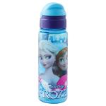 Disney Frozen Blue Round Plastic Sipper Bottle 400 ml