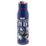 Marvel Avengers Blue Plastic Sipper Bottle 500 ml with Twist Open Cap