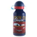 Disney Cars Blue Stainless Steel Sipper Bottle 400 ml with Screw-Top