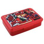 Marvel Spider-Man Red Rectangular Plastic Lunch Box 800 ml