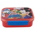 Disney Mickey Mouse Red Rectangular Plastic Lunch Box 400 ml