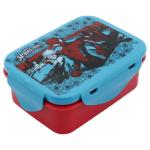 Marvel Spider-Man Blue & Red Rectangular Plastic Lunch Box 350 ml