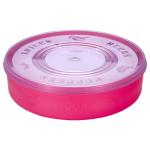 Princeware Pink Round Plastic 7 Jar Spice Container Set