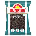 Sunrise Pure Brown Mustard Whole Spice, Sarso, 50 grams