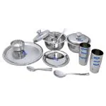 Neelam Steel Dinner Set (36 pcs)