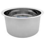 Neelam Round Stainless Steel Flat Bottom Tope 22 cm