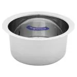 Neelam Round Stainless Steel Flat Bottom Tope 1.95 L