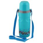 Asian Fantasy Blue Cylindrical Plastic Water Bottle 650 ml