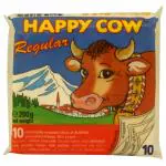 Happy Cow Regular Slices Cheese 200 g (Pack)