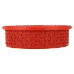 Jaypee Plus Spice Souk Red Round Plastic Spice Keeper with Lid 22 cm x 7 cm
