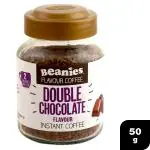 Beanies Double Chocolate Flavour Instant Coffee 50 g