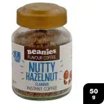 Beanies Nutty Hazelnut Flavour Instant Coffee Powder 50 g