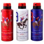 Beverly Hills Polo Club Sport Deodorant Body Spray for Men 175 ml (Buy 2 Get 1 Free)