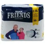 Friends Premium Adult Diapers (L-XL, 31.5 - 56 inches) 10 count