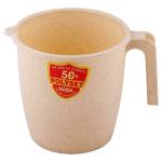 Polyset Super Beige Plastic Bath Mug 1.3 L