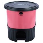 Polyset Oscar Pink Pedal Plastic Dustbin 5 L