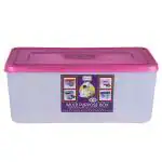 Polyset Klassic Pink Rectangular Plastic Container 4.5 L
