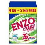 Enzo Matic Top Load Detergent Powder 4 kg (Get Extra 2 kg Free)