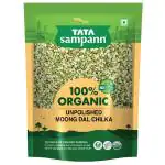 Tata Sampann Organic Unpolished Chilka Moong Dal 500 g