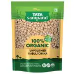 Tata Sampann Organic Unpolished Kabuli Chana 500 g