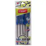 Flair Mr. Grip Ball Pen 5 Pieces