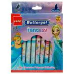Cello 0.5 mm Fantasy Buttergel Blue Gel Pen (Pack of 10)