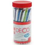 Bic Cello Deco Blue Gel Pen (Pack of 25)