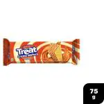 Britannia Treat Orange Creme Wafers Biscuits 75 g