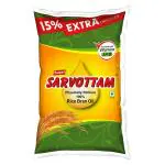 Super Sarvottam Physically Refined Rice Bran Oil 1 L