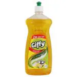 Giffy Lemon & Active Salt Concentrated Dishwash Gel 750 ml